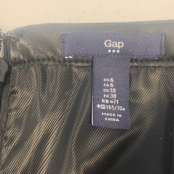 Gap mini shirt size 6 like new. Wool blend . - Picture 4 of 8